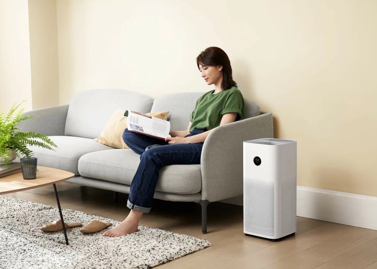 Purifikues ajri Xiaomi Smart Air Purifier 4, i bardhë