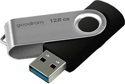 USB Flash Drive GOODRAM, UTS3, 128GB, e zezë