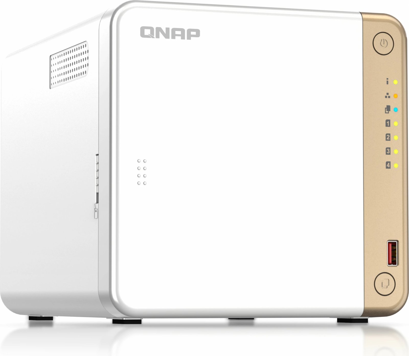 NAS QNAP TS-462-4G, Intel® Celeron®, N4505, Bardhë