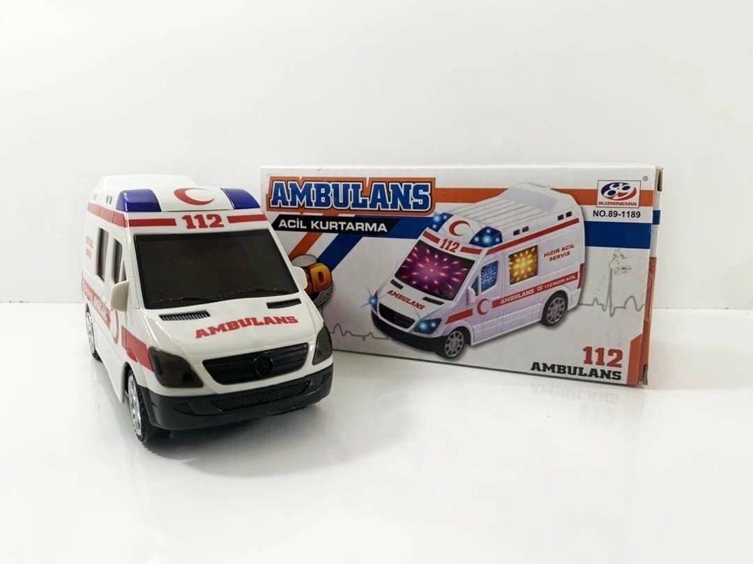 Vetura lodër ambulancë për fëmijë Kardelen, e bardhë