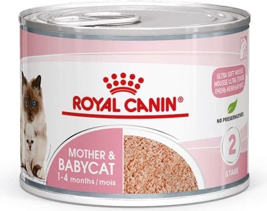 Ushqim i lëngshëm për mace Royal Canin Mother & Baby Cat, 195g