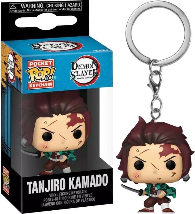 Figurë Funko Pocket Pop Demon Slayer S2 Tanjiro Kamado (Bloody)