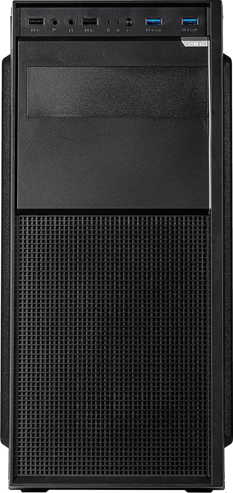 Kasë Inter-Tech A-301 Quad, Midi Tower, ATX, micro ATX, Mini-ITX, e zezë