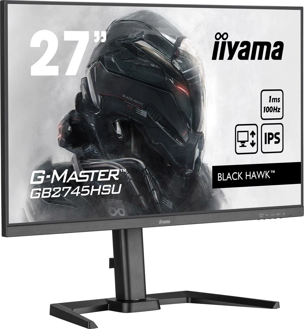 Monitor kompjuteri iiyama G-MASTER GB2745HSU-B1, 27 inç, Full HD LED, i zi