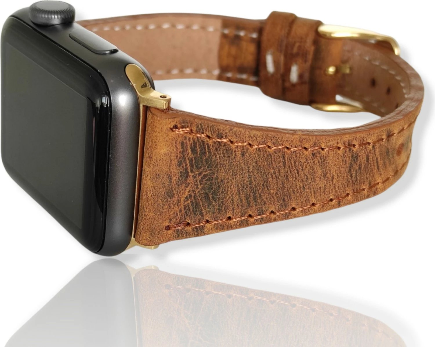 Rrip për Apple Watch femra Vagave, i çmendur lëkurë