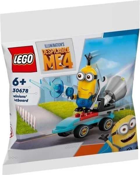 Konstrukt LEGO Minions 30678, 48 pjesë, e zezë