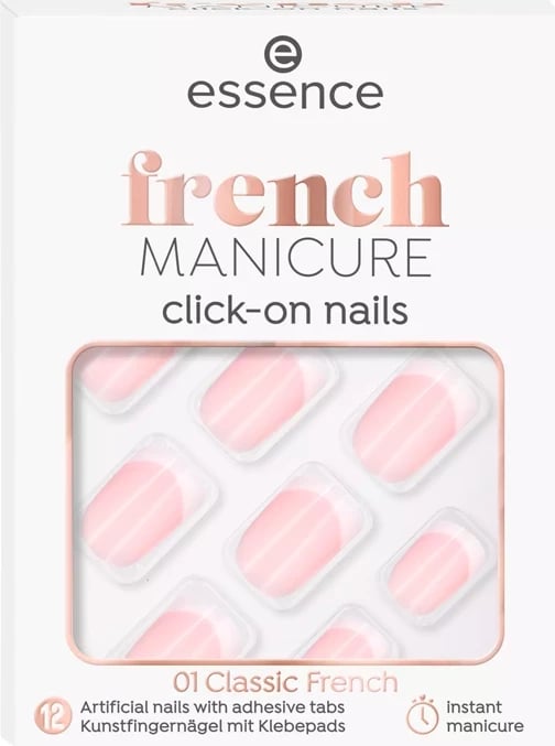Thonj vetëngjitës Essence French Manicure , 01