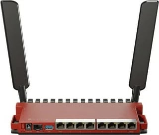 Router MikroTik L009UiGS-2HaxD-IN, Wi-Fi 6, Single-band, 2.4 GHz, Ethernet LAN, e kuqe