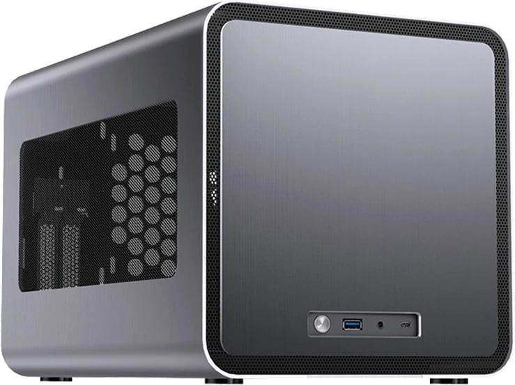 Kasë Jonsbo V8 Mini-ITX, gri-e zezë