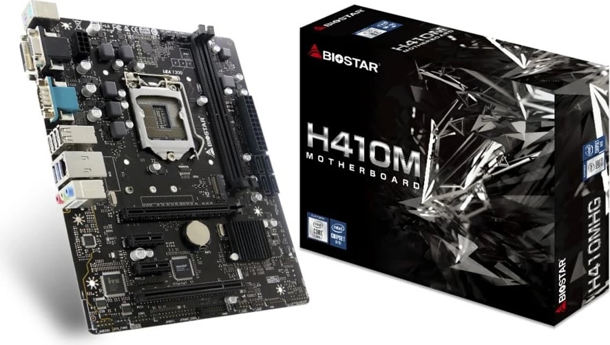 Pllakë amë Biostar H410MHG, Intel H410, LGA 1200