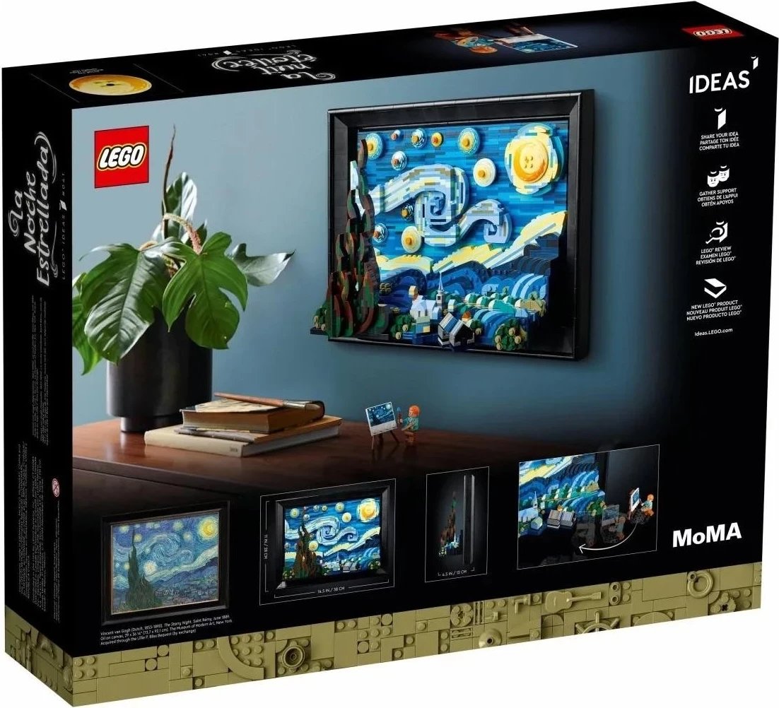 Lodër LEGO Vincent van Gogh 21333 