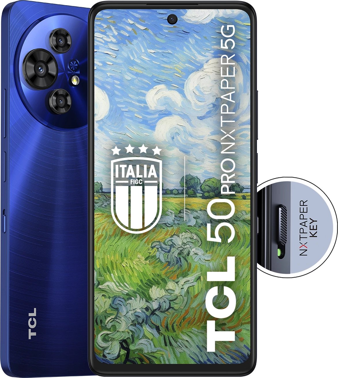 Celular TCL 50 PRO NXTPAPER 8+512GB 5G Midnight Blue