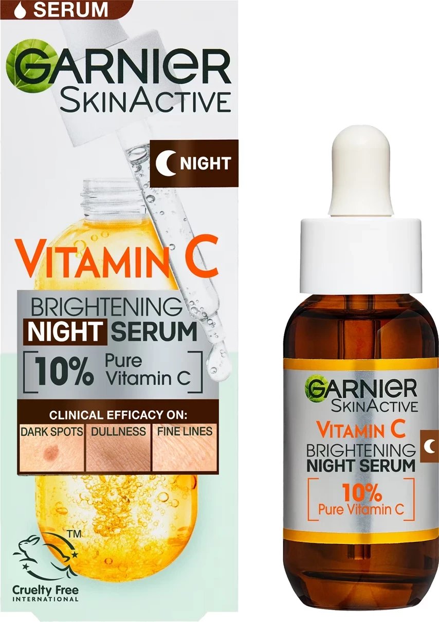Serum Vitamin C Garnier Brightening Night 
