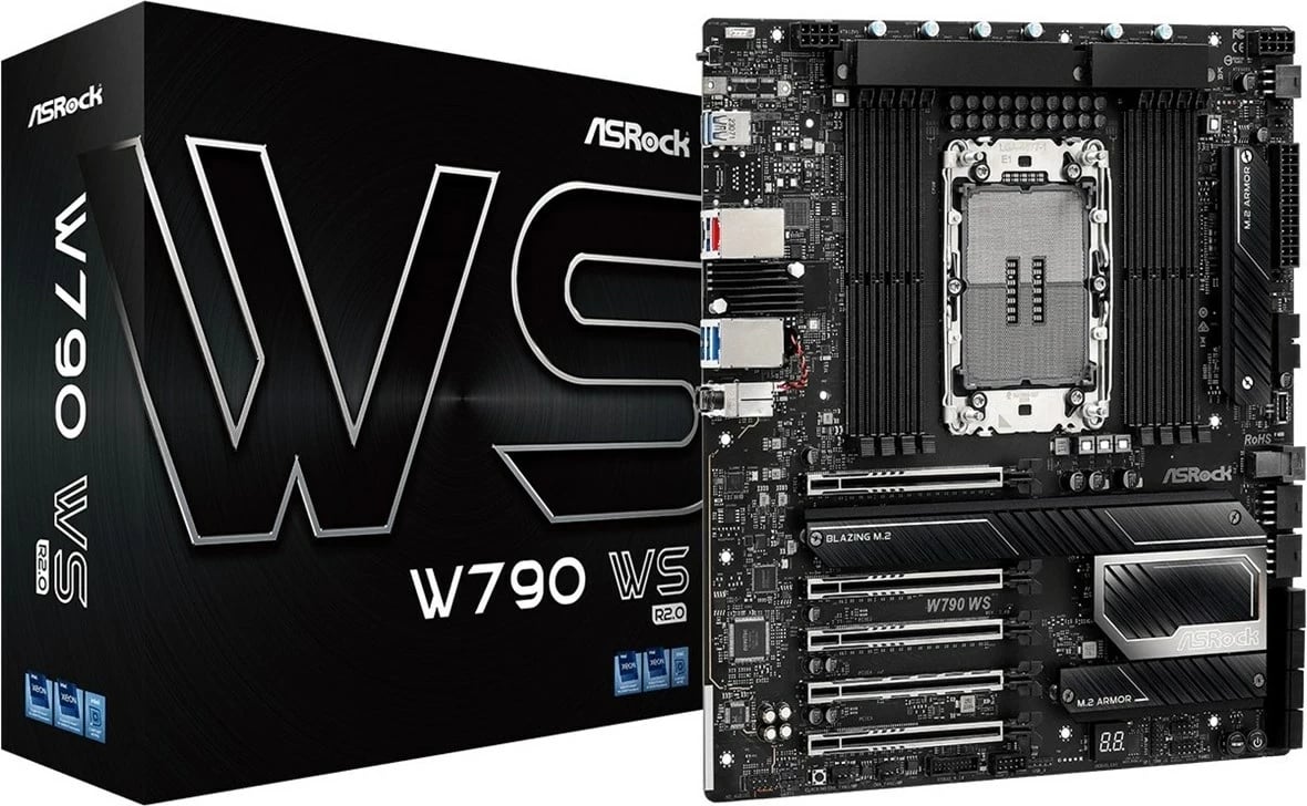 Pllakë amë ASRock W790 WS R2.0