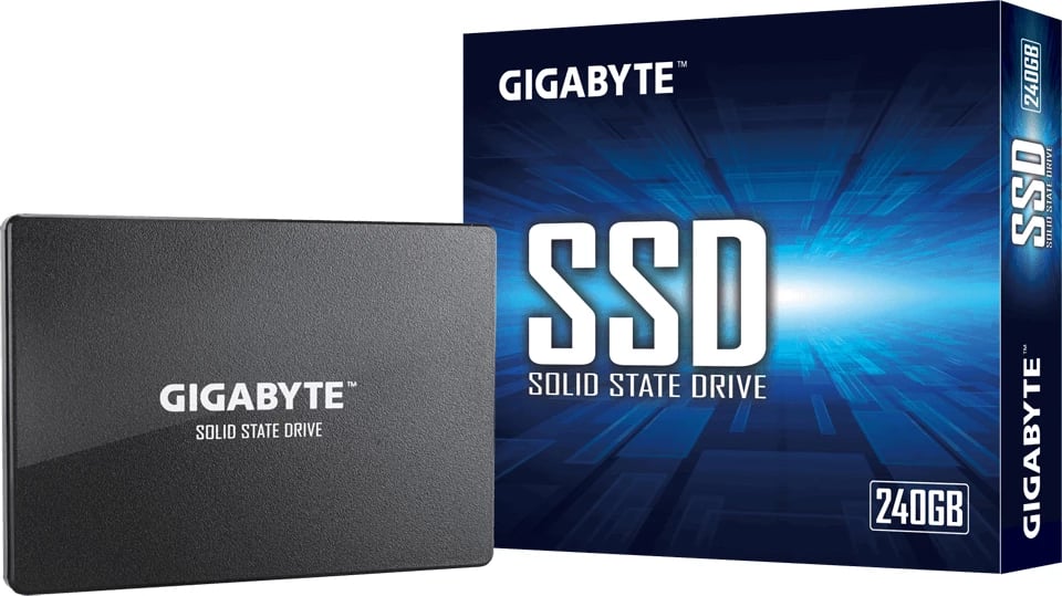 SSD GIGABYTE 240GB 2.5" Serial ATA III, e zezë