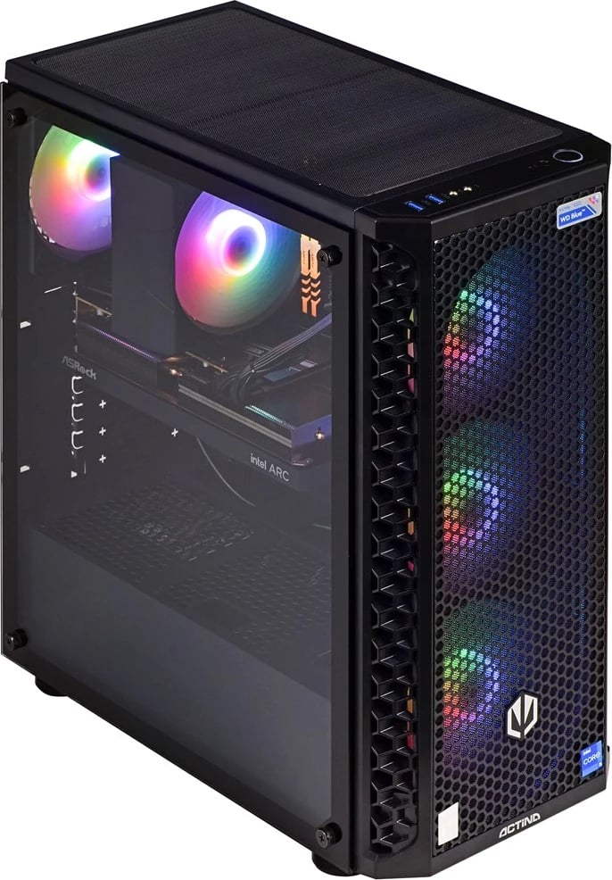 Kompjuter Actina, AMD Ryzen 7, 32GB RAM, 1TB SSD, NVIDIA GeForce RTX 4060 Ti,  i zi 