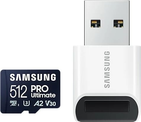 Kartelë MicroSDXC Samsung MB-MY512SB/WW, 512 GB, UHS-I, Blu