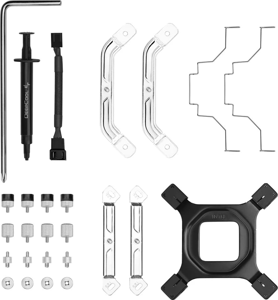 Ftohësi Procesori DeepCool AK500 Digital WH, 12 cm, Bardhë