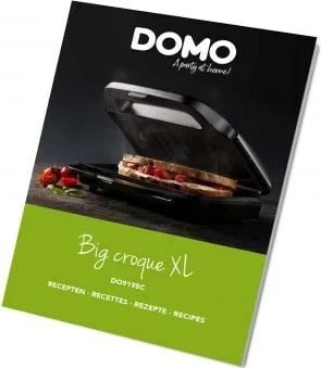 Sandwich Maker Domo DO9195C, 900 W, Inox, Zi