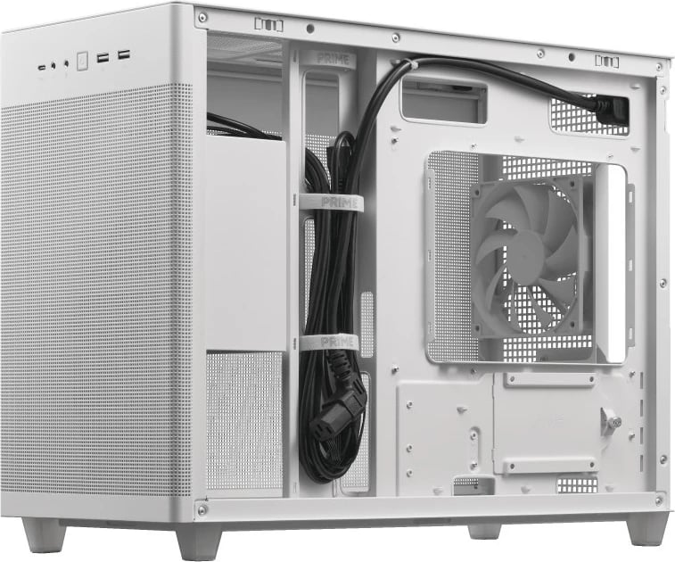 Kasë kompjuteri Asus AP20, MicroATX Mini Tower, e bardhë