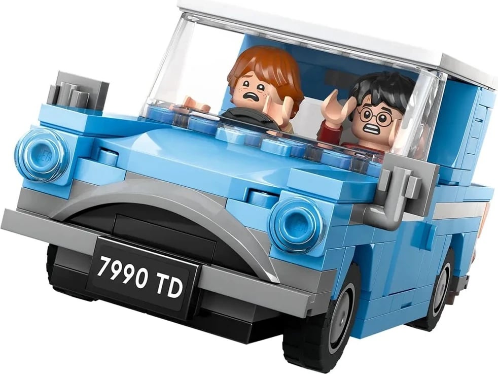 Set LEGO Harry Potter 76424 Flying Ford Anglia, 165 pjesë, Blu