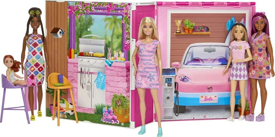 Set shtëpiake Barbie Cozy House + Kukull HRJ77 MATTEL