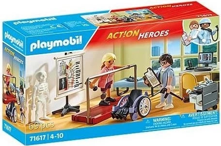 Blloqe ndërtimi Playmobil 71617 Oddział ortopedii, plastikë