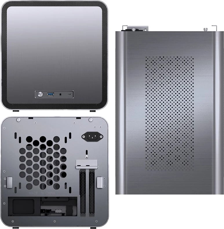 Kasë Jonsbo V8 Mini-ITX, gri-e zezë