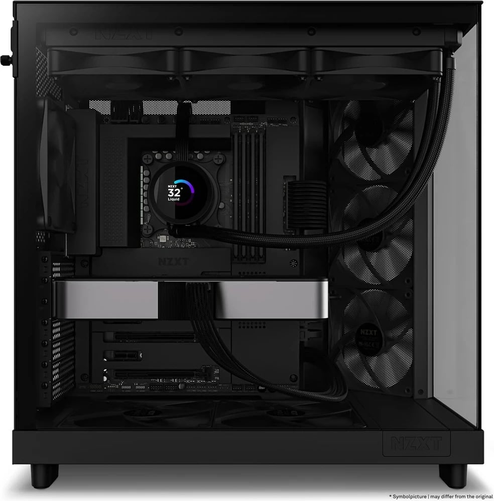 Kasë NZXT H6 Air Flow Midi Tower, Black