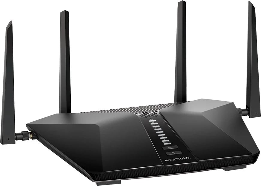 Router Netgear RAX50-100EUS, Wi-Fi 6, 256MB Flash, 512MB RAM, i zi