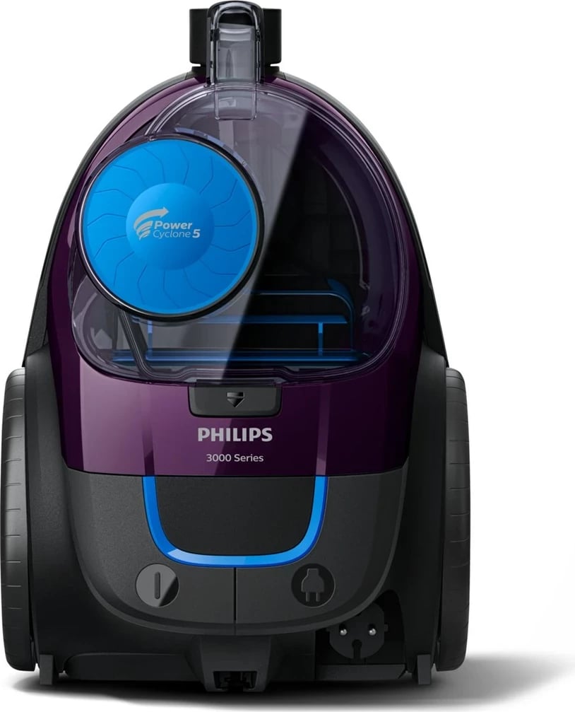 Fshesë me korrent Philips 3000 FC9333/09, 1.5 L, 900 W, Pa qese, E zezë