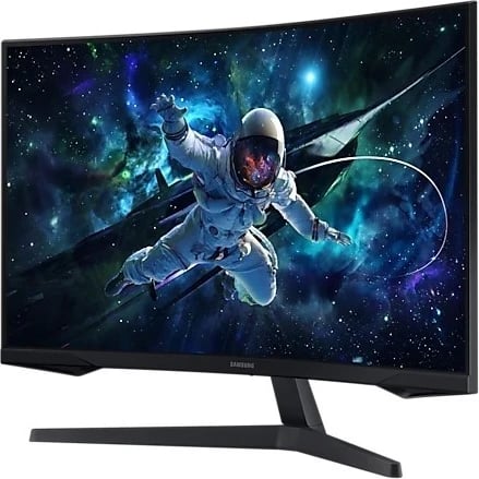 Monitori i Lojërave Samsung Odyssey G5, 32 inç, VA i Lakuar, QHD, 165Hz - i zi