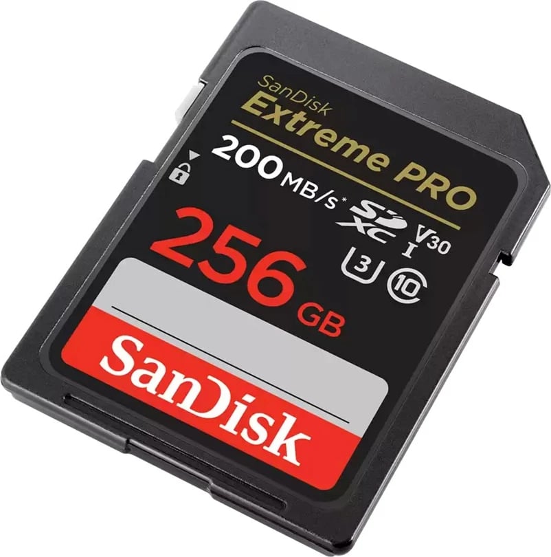 Kartë e memories SanDisk Extreme Pro, 256GB, MicroSDXC UHS-I Class 10