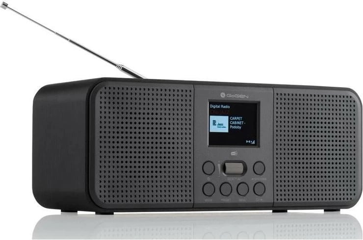 Radio GoGEN DAB 800 BTC, Bluetooth, DAB+, e zezë