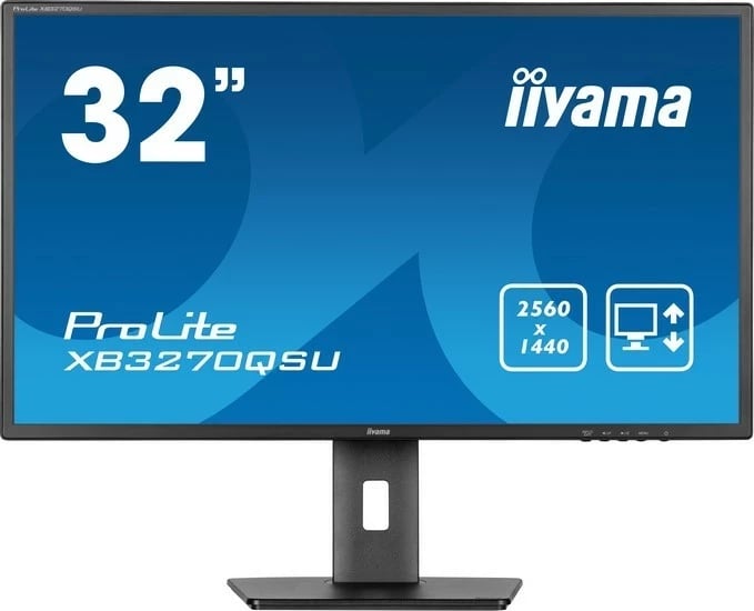 Monitor iiyama Prolite XB3270QSU-B1, 31 inch, 2560 x 1440, i zi