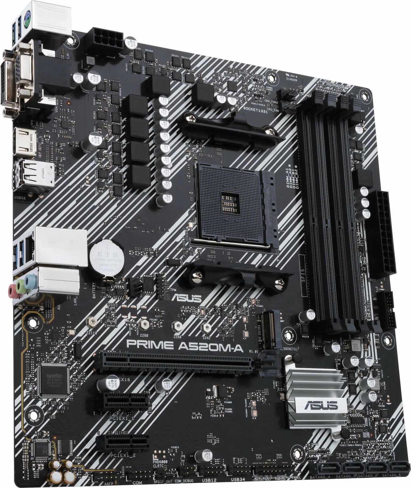 Pllakë amë ASUS PRIME A520M-A II/CSM, Socket AM4, micro ATX