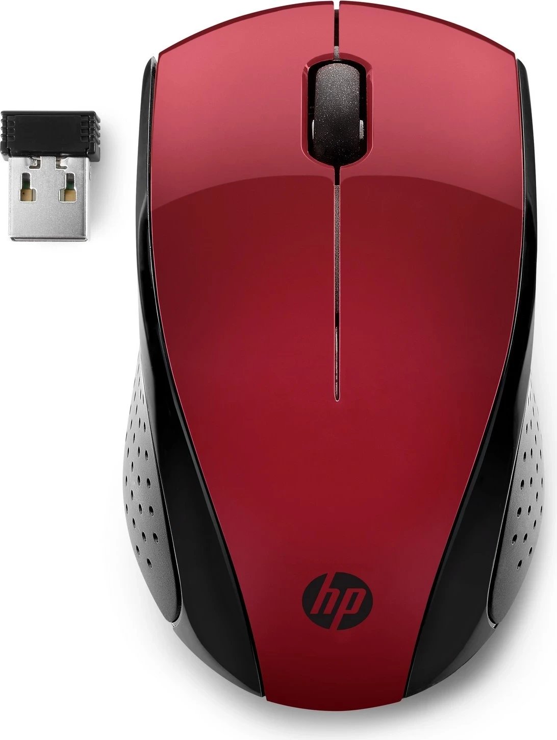 Maus HP Wireless Mouse 220, i kuq