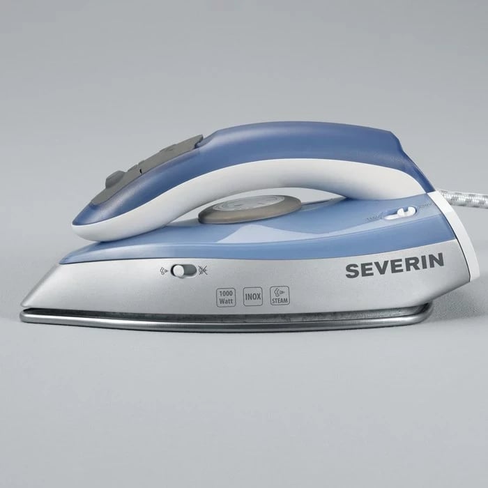 Hekur Severin BA 3234, 1000 W, Blu, Argjendtë