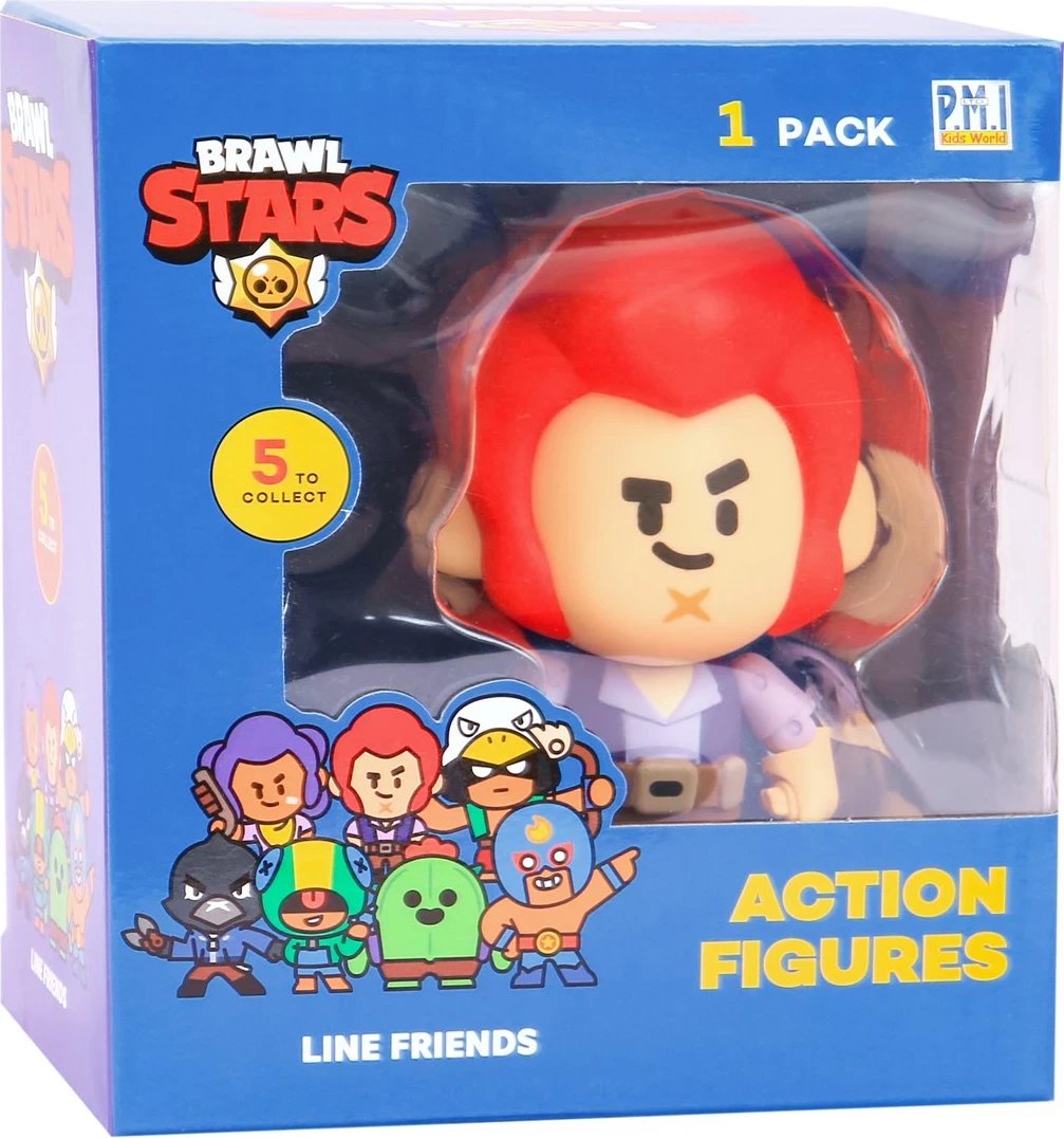 Figurë aksioni Brawl Stars S1, P.M.I. Kids World, Colt, 11cm