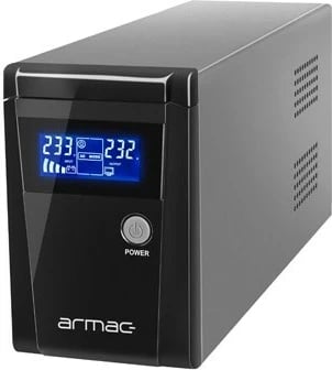 UPS Armac OFFICE LINE-INTERACTIVE O/650E/LCD, e zezë