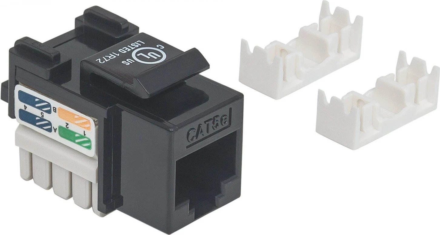 Përshtatës Intellinet 210416, RJ45 UTP Cat5e, 100Mbps, i zi