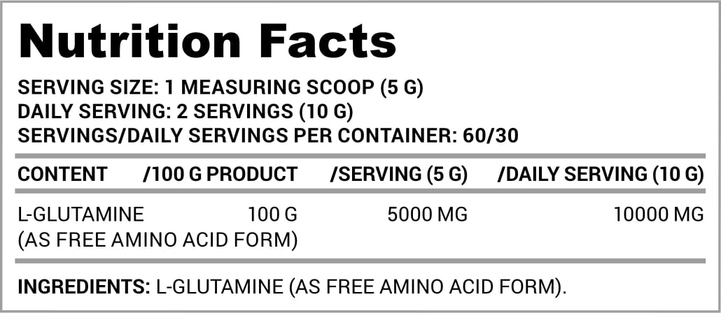 Glutamine 300 g