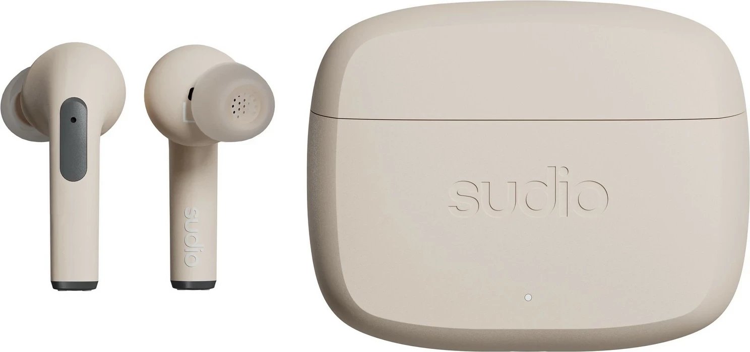 Kufje Sudio N2 Pro, ANC, Bluetooth 5.3, beige