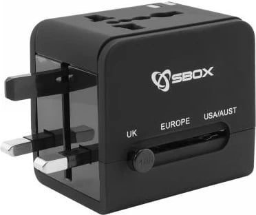 Adapter universal për udhëtim SBOX, TA-23