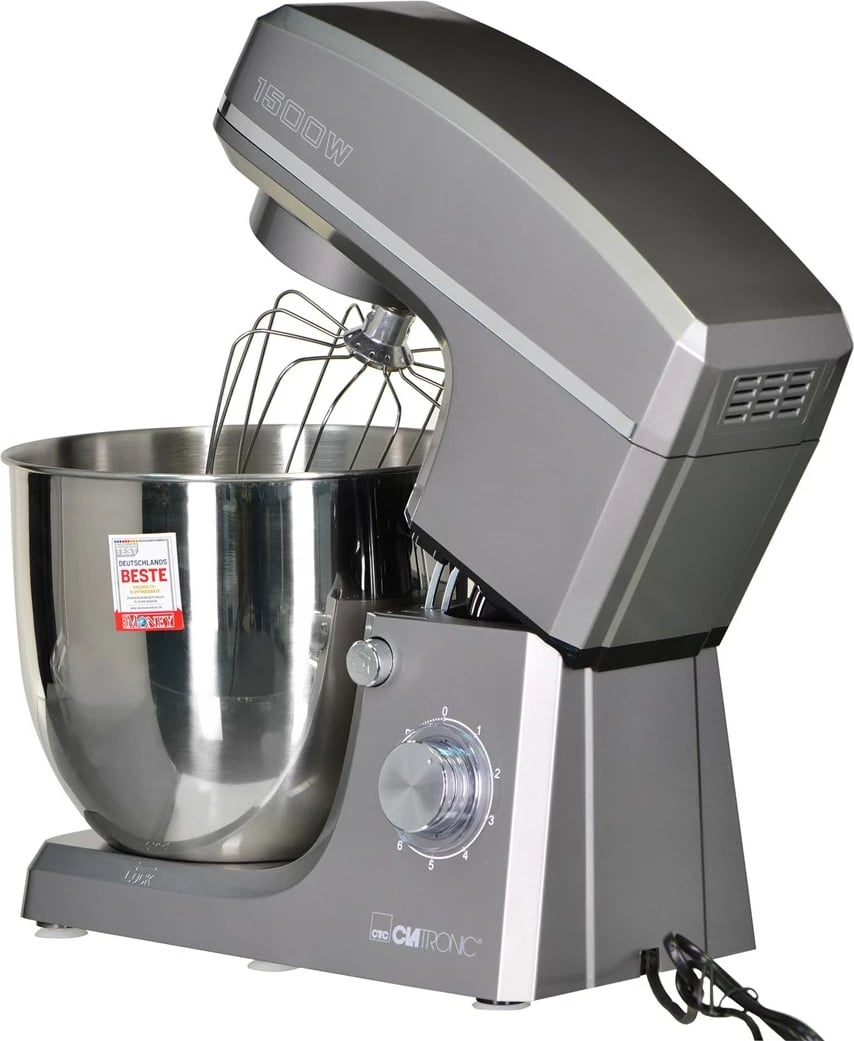 Mikser për brum,ROBOT KUCHENNY CLATRONIC,1500W,10L,hiri