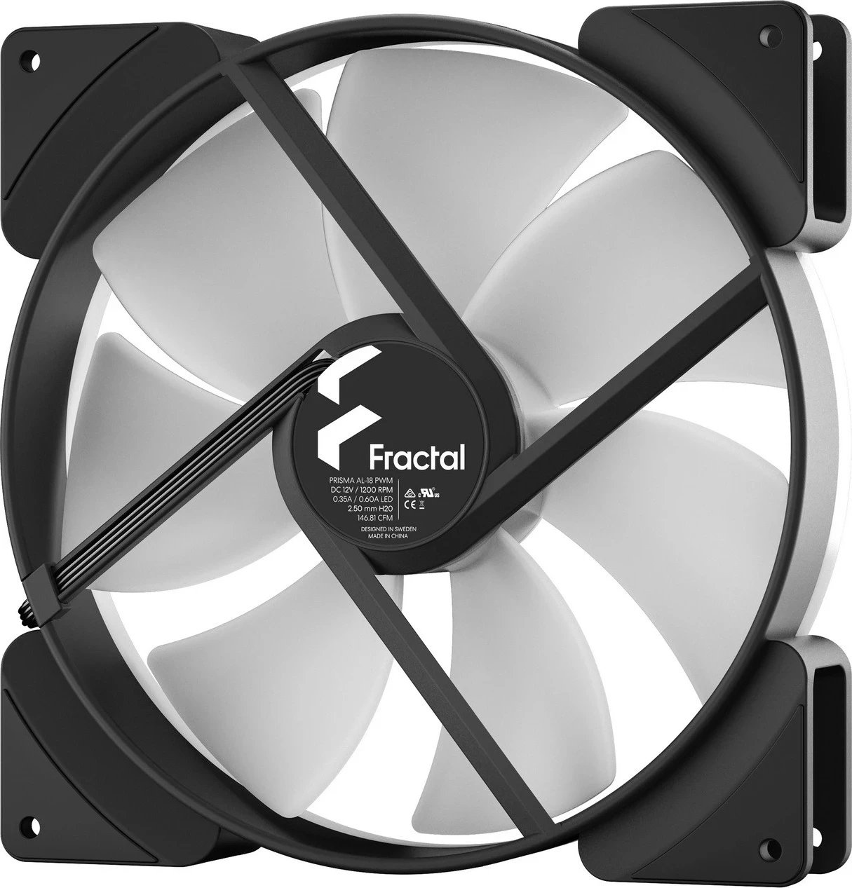 Ventilator Fractal Design Prisma AL-18 ARGB 180mm