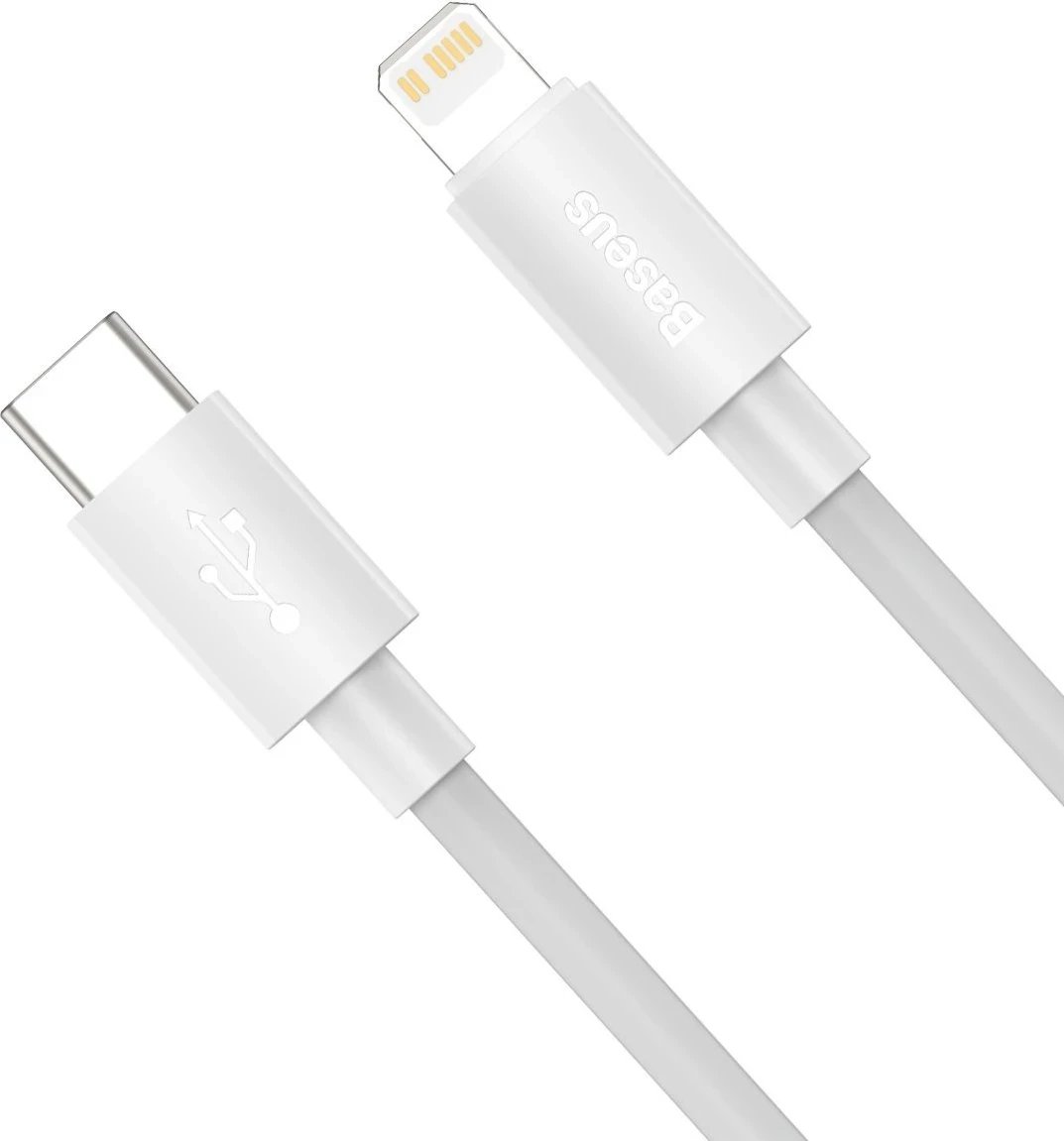 Kabllo Baseus Simple Wisdom USB-C, 20W, 1.5m, e bardhë 