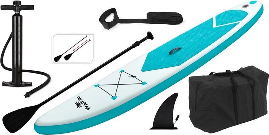 SUP Board i fryrë KOOPMAN Waikiki, 2.85m, Blu