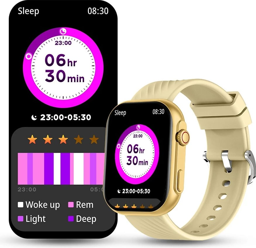 Smartwatch Manta Revo Gold