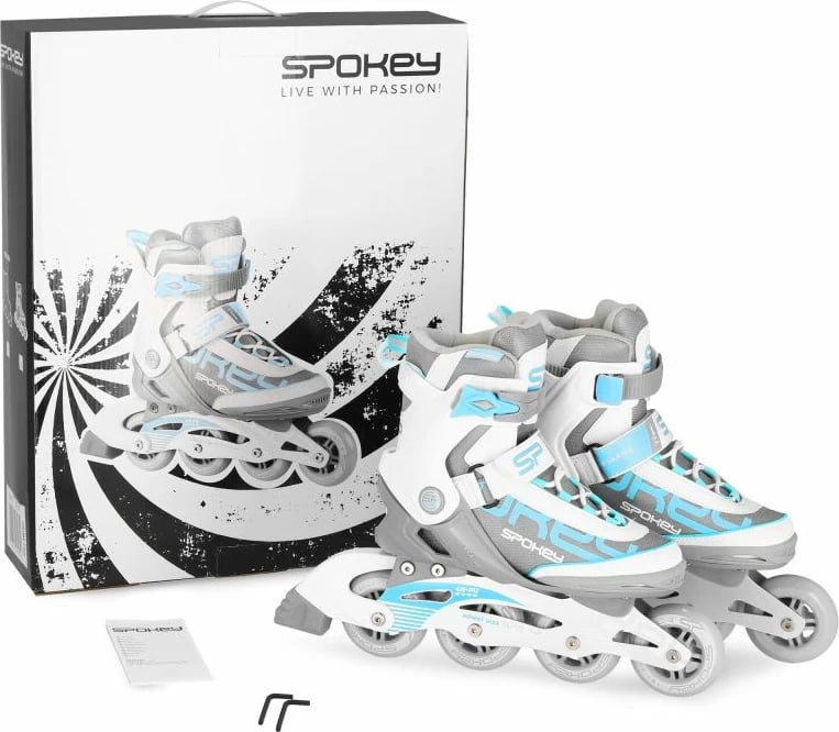 Atlete Patinazh Spokey PRIME PRO WH/TQ për Femra, Madhësia 41